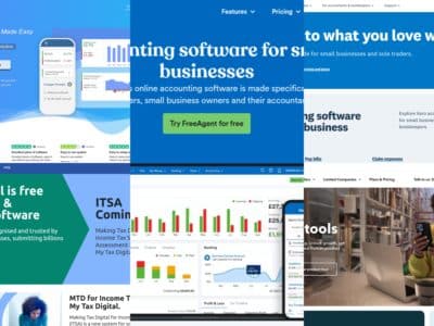 mtd software collage overview with best mtd software