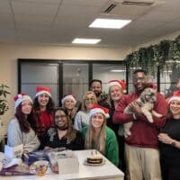 WallsMan Creative Kingston office - Christmas celebration
