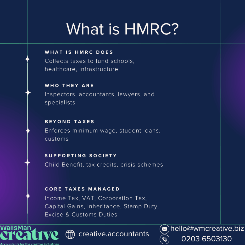 the question of what is hmrc answered in 5 sections