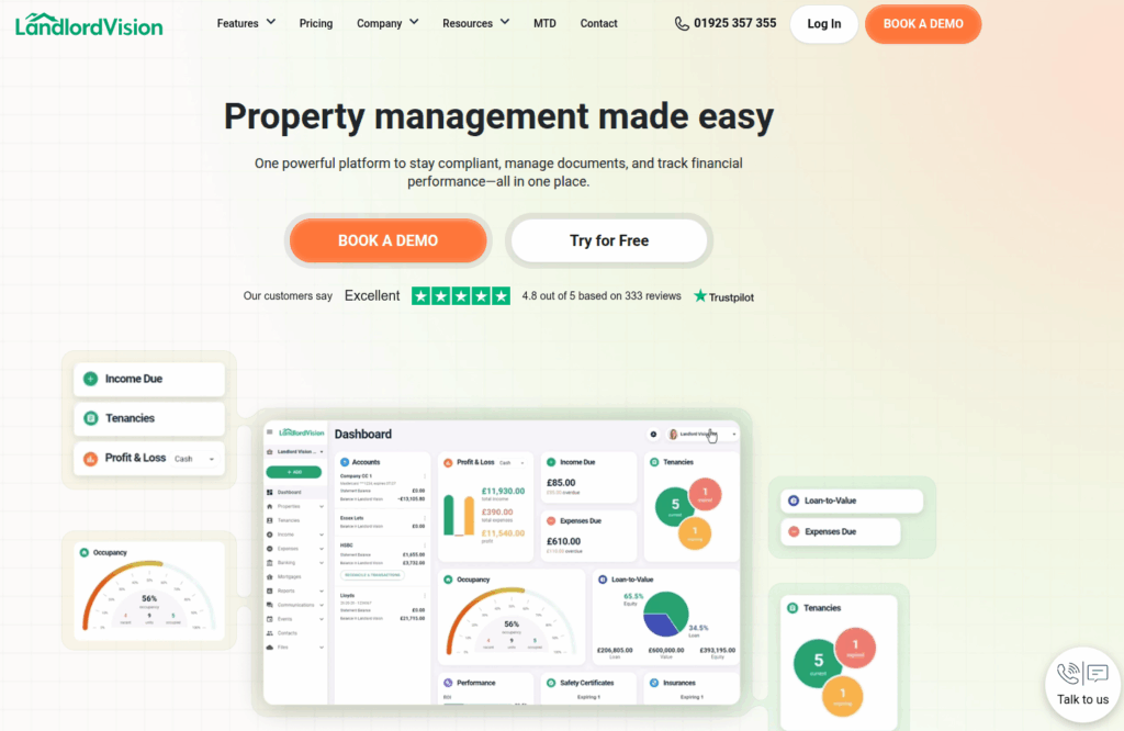 making tax digital software for landlords - landlord vision